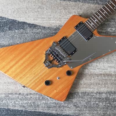 2015 Edwards E-EX-198E/FRX Limited Edition EMG Floyd Rose Explorer MIJ Rare image 2