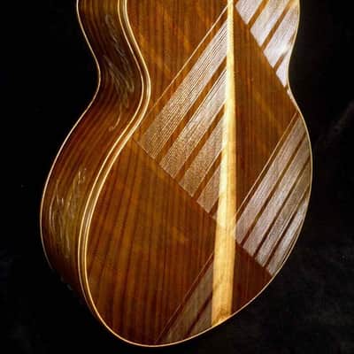 Blueberry Handmade Grand Concert Acoustic Guitar Music Motif image 3