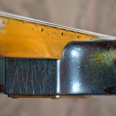 Fender Stratocaster Custom Blue  Sparkle Custom Nitro Relic image 14