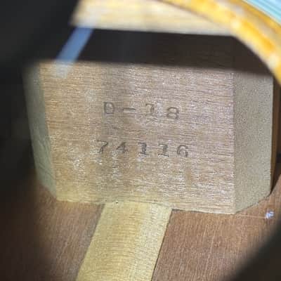 Martin D-18 1940 1 of 25 w/a factory Tortoise Headstock Lamination w/Insane Volume & Tone ! image 12