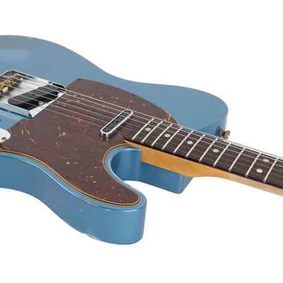 Used Fender Custom Shop 1964 Telecaster Relic - Aged Lake Placid Blue image 7