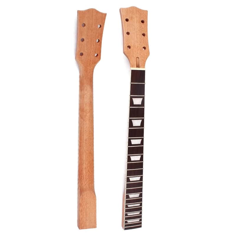 22 Fret Guitar Neck Mahogany Rosewood Fingerboard for LP Electric Guitar image 1
