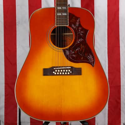 Epiphone Hummingbird 12-String - Cherry Sunburst image 1