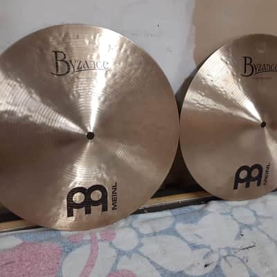 Meinl 14" Byzance Traditional Medium Hi-Hat (Pair) 2001 - Present - Traditional image 2