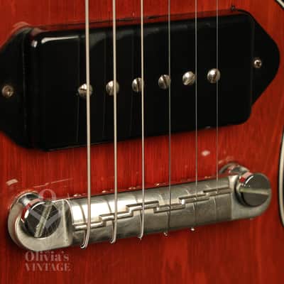 1963 Gibson Les Paul SG Junior Cherry restored/refinished image 5