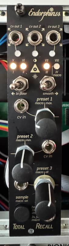 Endorphin.es Total Recall Eurorack Synth Module 2022 - Present - Black image 1