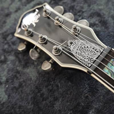 Michael Kelly Patriot Custom Single Cut 2010s - Black Vapor Aged Relic Hardware Modified image 6