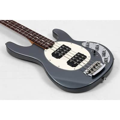 Sterling by Music Man StingRay RAY34 HH Bass Regular Charcoal Frost image 3