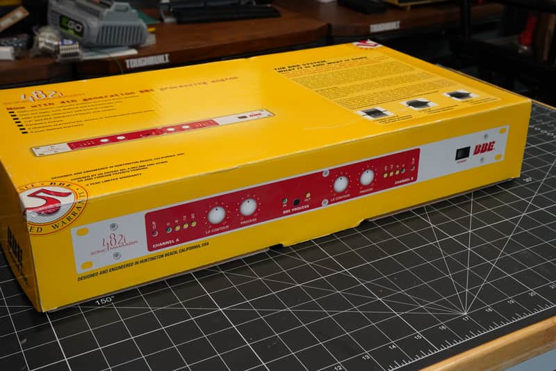 BBE 482i Sonic Maximizer 2010s - Red image 1