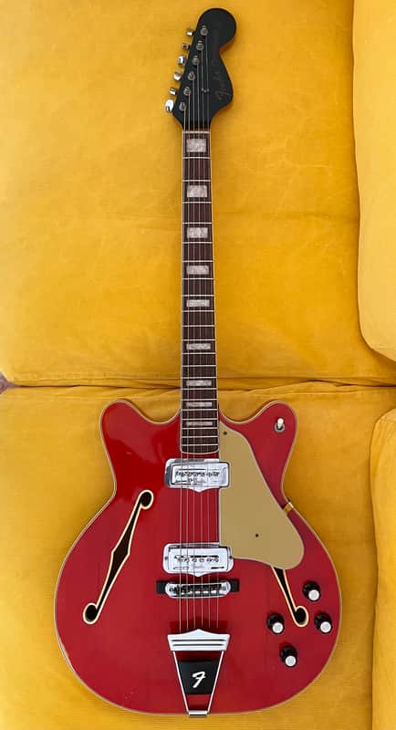Fender Coronado II Rosewood Fretboard 1966 - Red Dakota