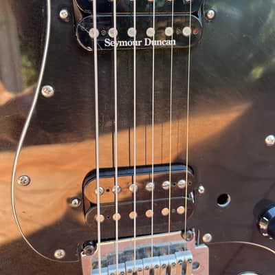 Fender Squire ‘Fat Strat’ upgraded + modded W Soft Case image 10