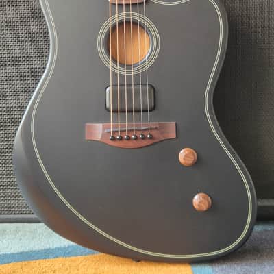 Fender Acoustasonic Standard Jazzmaster 2026 - Black image 4