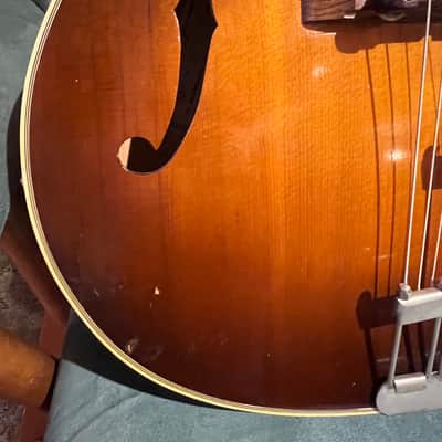 Epiphone Zephyr DeLuxe Regent 1951-1953- Sunburst image 6