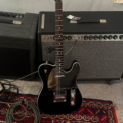 Fender John 5 Telecaster RW BK - Rare Custom Headstock Japanese market model 2005 - Black image 8