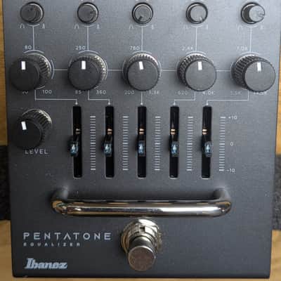 Ibanez Pentatone 5-Band Parametric EQ Pedal 2000s - Black image 1
