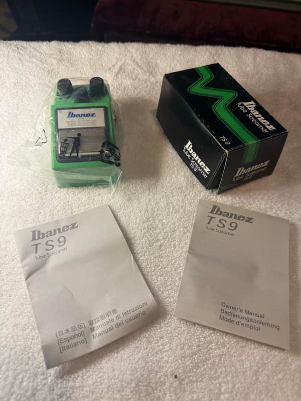 Ibanez TS9 Tube Screamer 新品未使用箱・説明書付 Ibanez TS9 Tube Screamer MIJ (1992–2001) – JRC4558D – Box – | Reverb