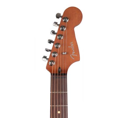 Fender Acoustasonic Standard Jazzmaster Honey Burst image 6