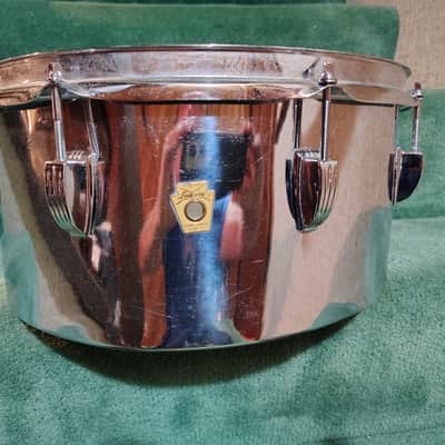 Ludwig 14" Timbale (Keystone Badge) 1960's - Chrome Over Steel image 1