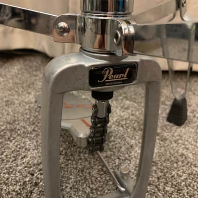 Pearl H930 Demon-Style Heavy-Duty Double Braced 3-Leg Hi-Hat Stand 2010s - Chrome / Orange image 7