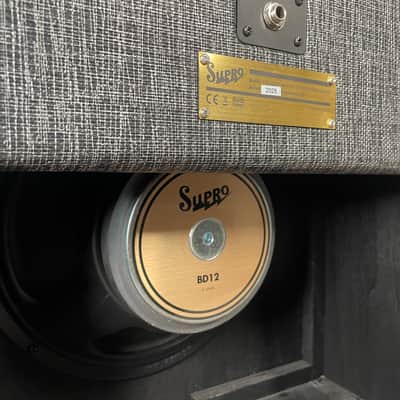 Immagine Supro 1790 Black Magick 75-Watt 1x12in Guitar Speaker Cabinet - 5