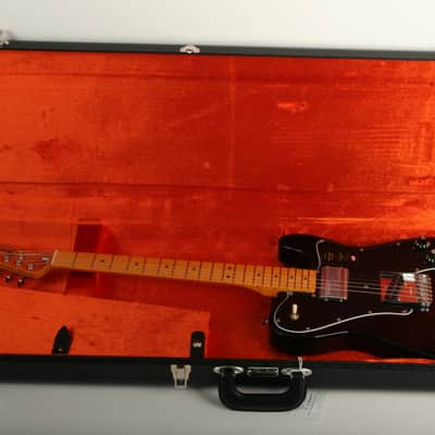 Fender American Vintage II 1977 Telecaster Custom Maple Fingerboard Black VS230633 image 14