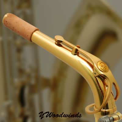 Yamaha V1 Custom Gold Lacquer AV1 Alto Saxophone Neck image 1
