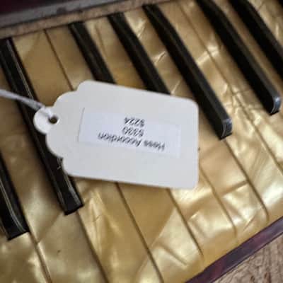 Hess Vintage Accordian Non-Working Condition for Restoration image 4
