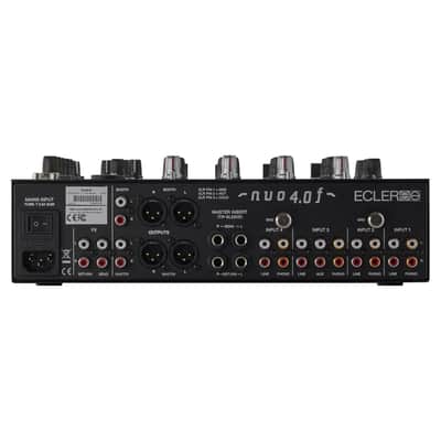 Ecler NUO4.0F Professional 4-Channel DJ Mixer-Silver *USA Small Business* image 3