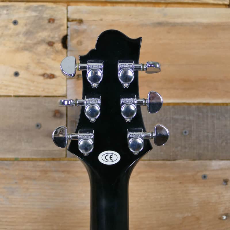 Samick JZ-1 Greg Bennett Hollow Body - Gloss Black W/Case | Reverb
