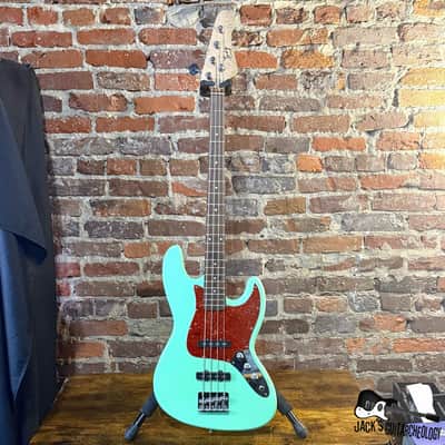 Indy Custom J-Style Electric Bass (2000s - Surf Green) image 2