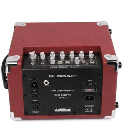 Phil Jones Bass BG-120 Bass Cub Pro Combo Amplifier (120 Watts, 2x5"), Red image 5