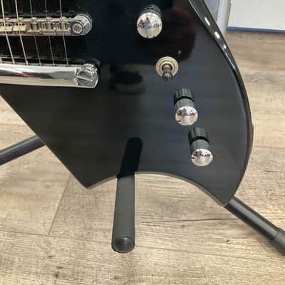 B.C. Rich Bich Electric Guitar - Black-With Hard case image 4