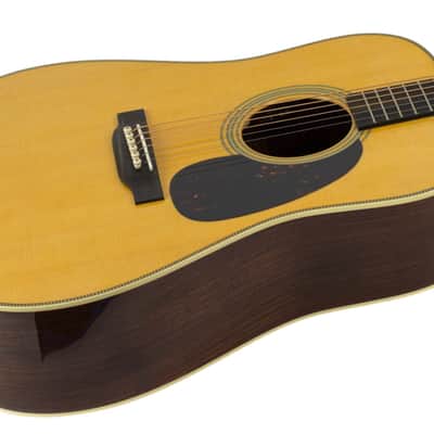 New 2024 Martin HD-28E Natural Gloss w/Aging Toner & Herringbone Trim #2902912 image 2