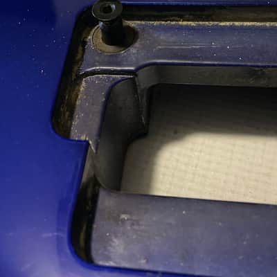 1990 Japan Charvel 275 Deluxe Candy Blue Guitar Body Floyd Ready image 7