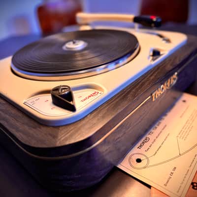 THORENS TD-184 - SHURE M44-7 entièrement restaurée TD 184 - TD184 image 14