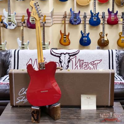 Fender Chris Shiflett Cleaver Telecaster Deluxe Dual P90 Rosewood Fingerboard Dakota Red 8.15 LBS image 9