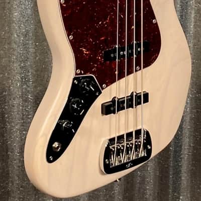 G&L USA 2017 Custom JB 4 String Jazz Bass Blonde Frost Left Hand & Case #4175 Used image 9