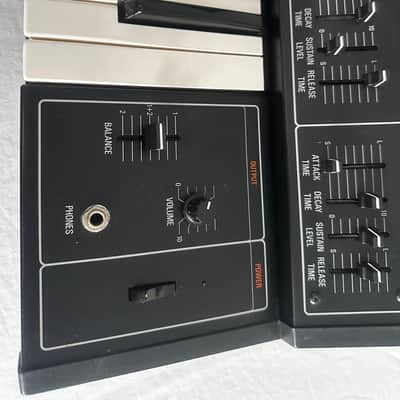 Yamaha CS-30 Monophonic Synthesizer 1977 - 1980 - Black image 7