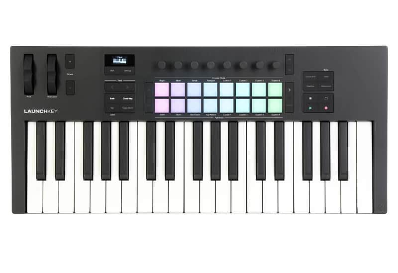 Novation Launchkey 37 MKIII MIDI Keyboard Controller 2026 - Black image 1