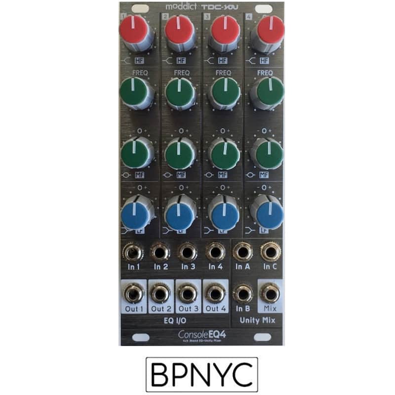 MODDICT / TDC-YOU CONSOLE EQ4 4ch 3Band EQ + Unity Mixer | Reverb