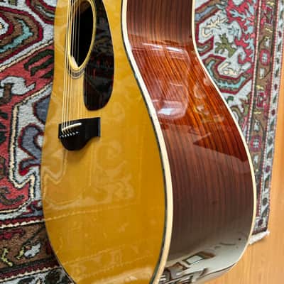 Yamaha LL16D Jumbo Acoustic Guitar - Natural image 6