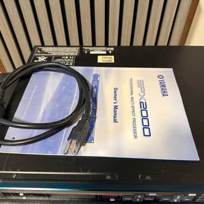 Yamaha SPX2000 Professional Multi-Effect Processor 2010s - Blue image 11