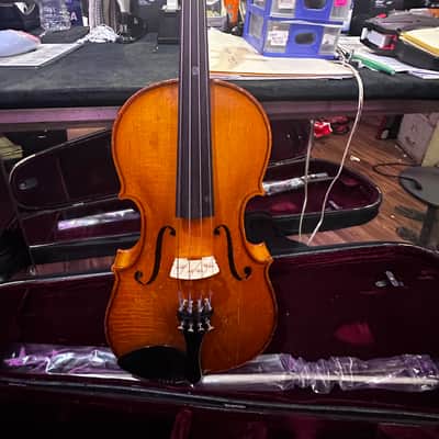 Copy Of Antonius Stradivarius 15.5" Viola 'Faciebat Cremona 1713' Made in Romania 1992 image 4