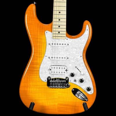 G&L USA Legacy HSS Electric Guitar - Honeyburst image 3