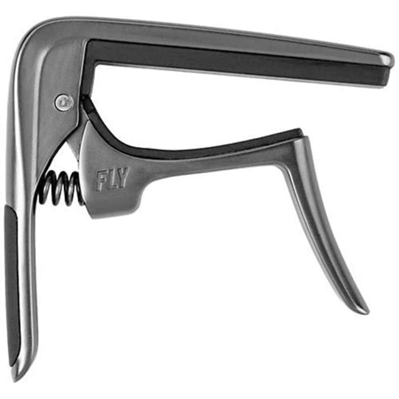 Dunlop Trigger Fly Classical Guitar Capo Gun Metal image 1