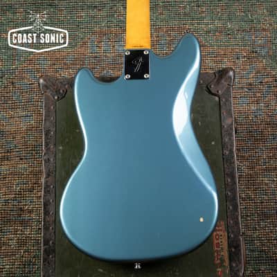 2006 Fender '69 Mustang Matching Headstock MG69 Japan CIJ Old Lake Placid Blue image 9