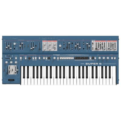 UDO Audio Super 6 12-Voice Polyphonic Binaural Analog-Hybrid Synthesizer