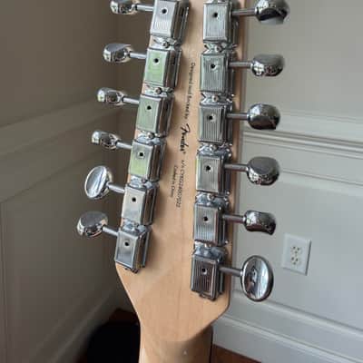 Squier Paranormal Jazzmaster XII 12-String Electric Guitar - Lake Placid Blue image 8
