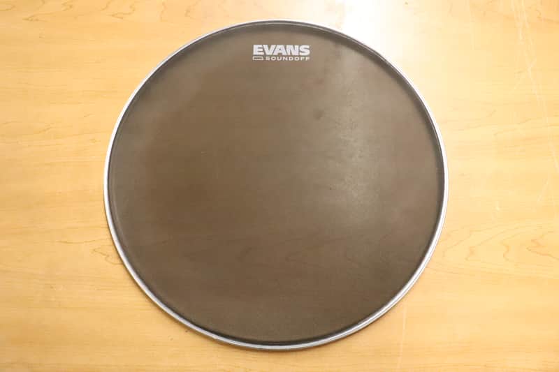 Evans 14" Sound Off Mesh Drum Head Black image 1