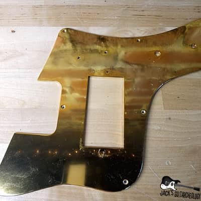Guyatone / Kent MIJ Bass Pickguard (1960s Gold - Anodized Aluminum) image 14